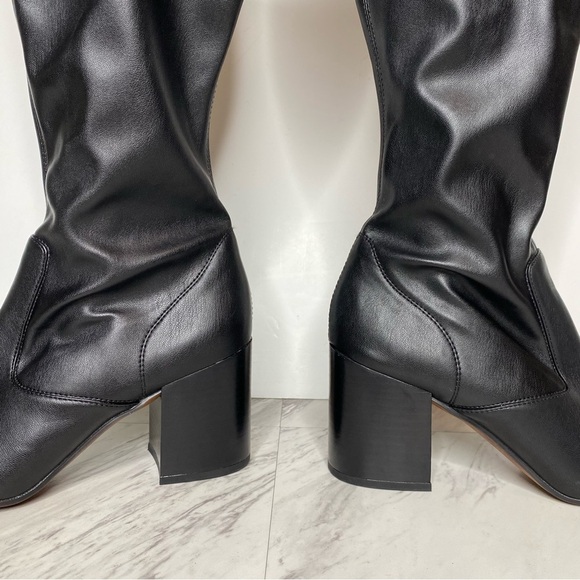 Franco Sarto Talfer Black Tall Heeled Boot 10M - Picture 8 of 16